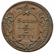 ½ Soldo - Carlo VI reverse image