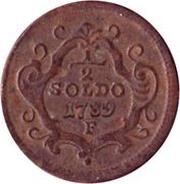½ Soldo - Joseph II reverse image
