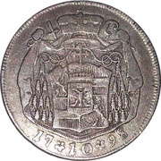10 Kreuzers - Hieronymus von Colloredo, Austria, 1788-1802 reverse image