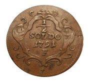 ½ Soldo - Leopoldo II reverse image