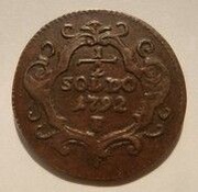 ½ Soldo - Francesco II reverse image