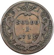 1 Soldo - Carlo VI reverse image