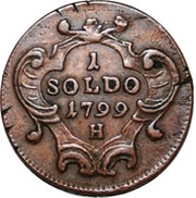 1 Soldo - Francesco II reverse image