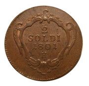 2 Soldi - Francesco II reverse image