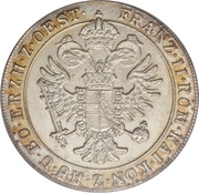15 Soldi, 8½ Kreuzer - Francesco II obverse image