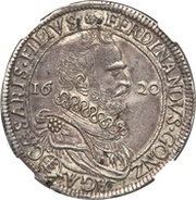 1 Thaler - Ferrante II obverse image