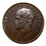 2 Centesimi - Napoleon I Pattern strike obverse image