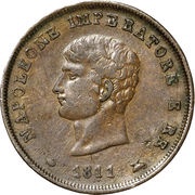 3 Centesimi - Napoleon I obverse image
