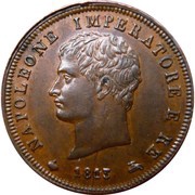 1 Soldo - Napoleon I obverse image