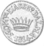 25 Centesimi Palma nova - Siege coinage, Italy, 1814 reverse image