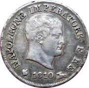 10 Soldi - Napoleon I obverse image