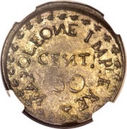 50 Centesimi Palma Nova - Siege coinage obverse image