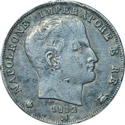 1 Lira - Napoleon obverse image