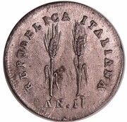 2 Denari - Napoleon Bonaparte Pattern obverse image