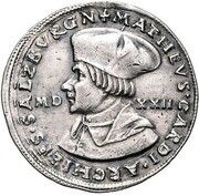 ¼ Guldiner - Matthäus Lang von Wellenburg obverse image