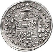 ¼ Guldiner - Matthäus Lang von Wellenburg, Austria, 1522 reverse image