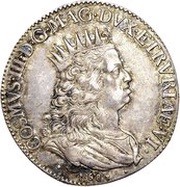 ½ Tollero - Cosimo III obverse image