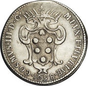 1 Pezza della Rosa - Cosimo III obverse image