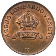 1 Centesimo - Ferdinand I obverse image