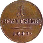 1 Centesimo - Francis Joseph I reverse image