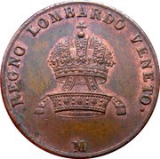 5 Centesimi - Franz I obverse image