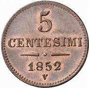 5 Centesimi - Francis Joseph I reverse image