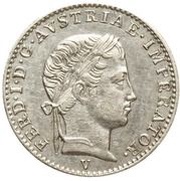 ¼ Lira - Ferdinand I obverse image