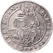 ¼ Thaler - Wolf Dietrich von Raitenau, Austria, 1587-1612 reverse image