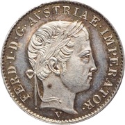 ½ Lira - Ferdinand I obverse image