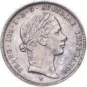 ½ Lira - Francis Joseph I obverse image