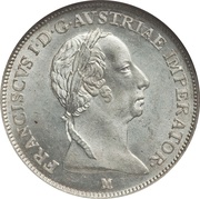 1 Lira - Franz I obverse image