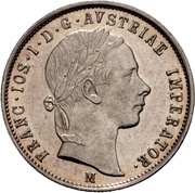 1 Lira - Francis Joseph I obverse image