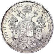 ½ Scudo - Franz I, Italy, 1822-1835 reverse image