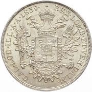 ½ Scudo - Ferdinand I, Italy, 1835-1846 reverse image
