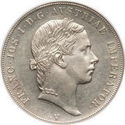 1 Scudo - Francis Joseph I obverse image