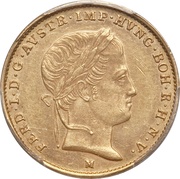 ½ Sovrano - Ferdinand I obverse image