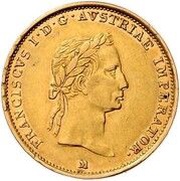 1 Sovrano - Franz I obverse image