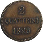 2 Quattrini - Carlo Ludovico I reverse image