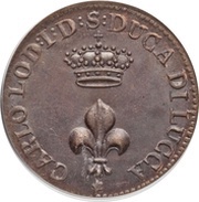 1 Soldo - Carlo Ludovico I obverse image