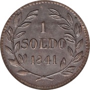 1 Soldo - Carlo Ludovico I reverse image