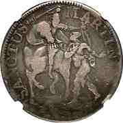 1 Scudo, Italy, 1754-1756 reverse image