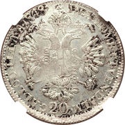 20 Kreuzers - Ferdinand I reverse image