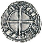 Grosso "with Eagle" - Louis I or Guy Gonzaga, Italy, 1328-1369 reverse image