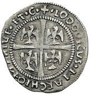 ½ Grosso - Louis III obverse image