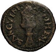 Quattrino - Francesco II Gonzaga bust, reliquary, Italy, 1484-1519 reverse image