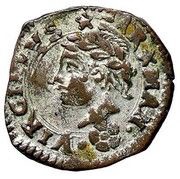 Quattrino - Francesco II Virgil, crucible obverse image