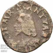 Quattrino - Francis II Gonzaga bust, crucible obverse image