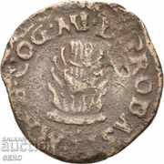 Quattrino - Francis II Gonzaga bust, crucible, Italy, 1484-1519 reverse image