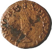 1 Quattrino - Guglielmo Gonzaga, Italy, 1550-1575 reverse image