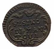 1 Sesino - Charles VI, Italy, 1731-1738 reverse image